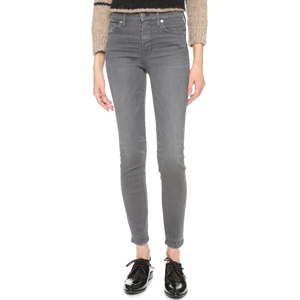 Madewell skinny high riser jeans!